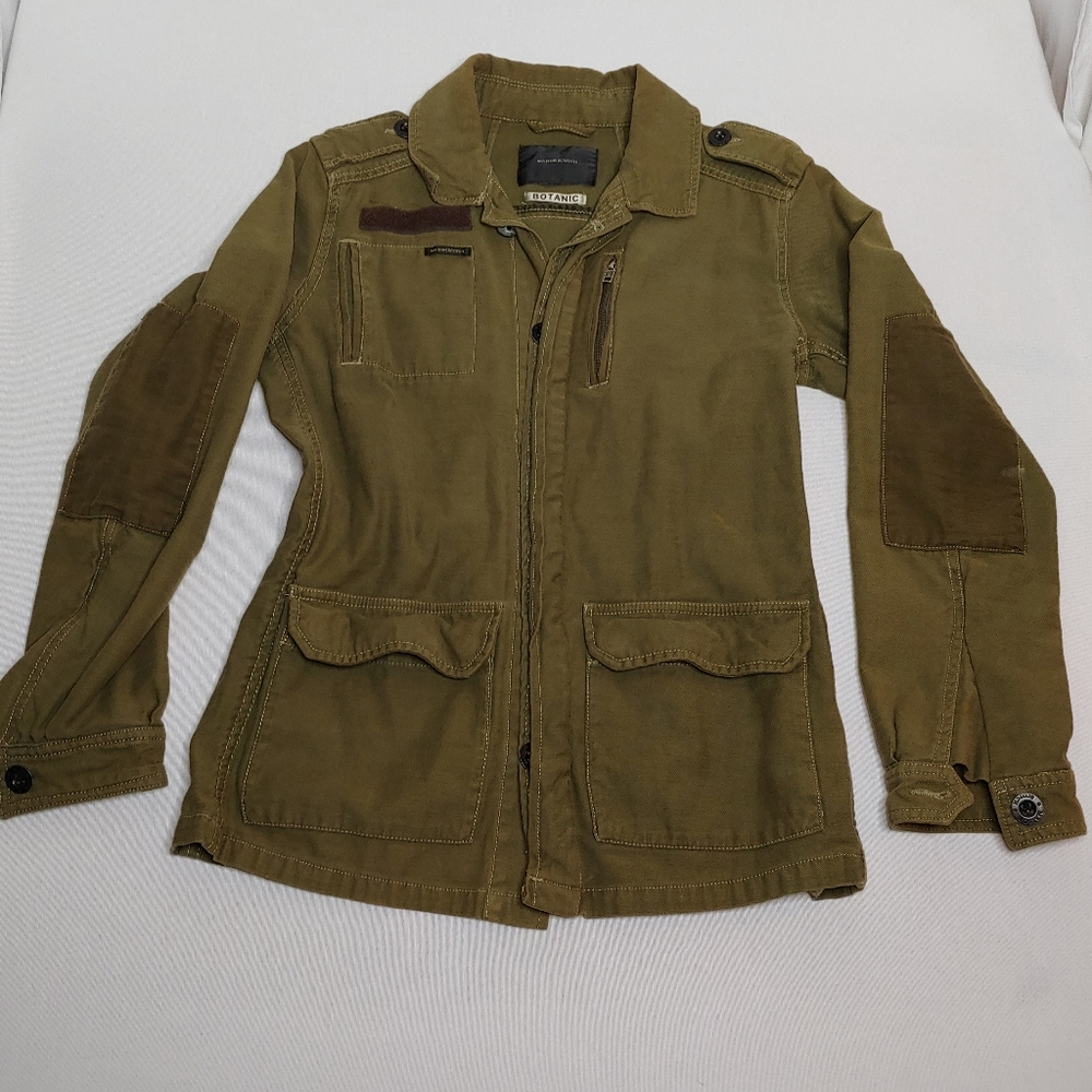 Scotch & Soda Olive Green Utility Jacket